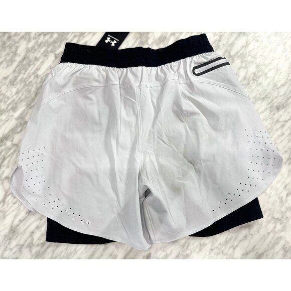 Under Armour Men's UA Vanish Elite Shorts 1378604-014 Halo Gray Men's Large NEW - Picture 3 of 11